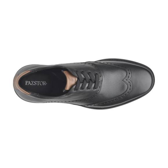 NEW PAZSTOR men\'s oxfords baruc in black